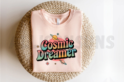 Cosmic Dreamer Sublimation PNG, Galaxy Dreamer PNG Product Image 2