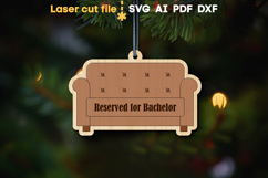 Christmas Toy &amp; Magnet SVG laser cut files for Glowforge Product Image 2