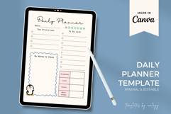 Daily Planner Template | Canva Editable Daily Planner Product Image 2