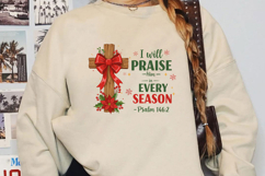 Christian Cross Sublimation,Christmas Png Product Image 3