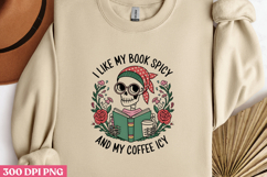 I LIKE MY BOOK SPICY PNG, Reading Book Sublimation Product Image 3