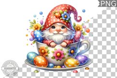 Easter Gnome Sublimation - Clipart PNG Design Product Image 1
