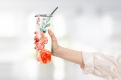 Flower Tumbler Wrap Design Product Image 2