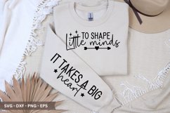 Sleeve T-shirt Designs SVG Bundle,Positivity Sleeve SVG Product Image 5