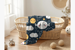 Baby cozy blanket mockup Product Image 3