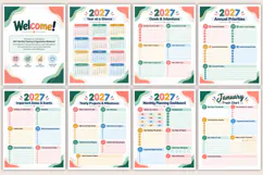 2027 Monthly Planning & Organization Workbook Product Image 2