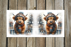 Christmas cow | 4 vintage Sublimation Mug design PLUS Product Image 2