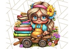Gnomes at Work Clipart PNG, Cute Gnomes PNG Illustration Product Image 2