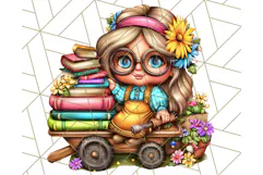Gnomes at Work Clipart PNG, Cute Gnomes PNG Illustration Product Image 2