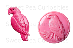 Pink Bird, Enamel, Ephemera, PNG, Clipart Product Image 2