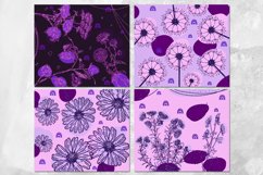 Hippie Boho Modern Flowers | 14 Skinny Tumbler designs, JPG Product Image 2