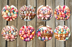 Shabby chic Easter | spring Car coaster &amp; key chain designs Product Image 2