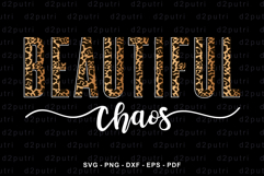 Beautiful Chaos, Funny Quote T shirt Design Product Image 2