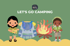 Kids Camping - Children&#039;s Educational Graphics Product Image 2