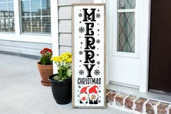 Merry christmas SVG, Christmas SVG, Christmas Porch Sign SVG Product Image 2