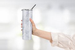 White marble tumbler wrap design Product Image 2