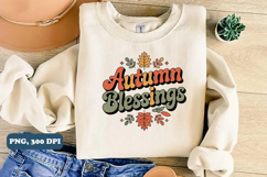 Autumn Blessings Christian png design Product Image 2