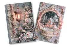 Vintage Winter Snow Junk Journal Pages Product Image 2