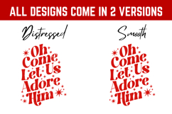 Retro Christmas Svg, Festive Holiday Quote svg Product Image 2