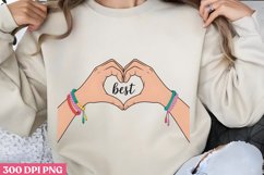 Best PNG, Friendship Sublimation PNG Product Image 3