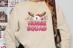 Nurse Squad Christmas Sublimation, Christmas Png Product Image 3