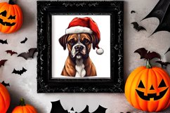 Cute Christmas Dog Sublimation Clipart, Cute Christmas Dog Product Image 2