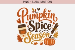 Autumn phrase png design for T-shirts Product Image 2