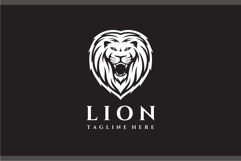 Lion Head Logo Design Vector Illustration Product Image 2