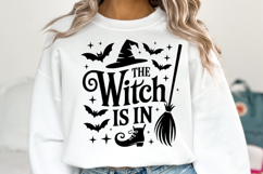 The Witch is in Svg | Halloween Svg | Shirt Svg Product Image 1