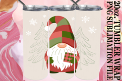 Radiant Thoughts 20oz tumbler wrap, Gnomes Product Image 1