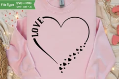 Valentine's Day SVG | Valentine Quote SVG PNG Product Image 1