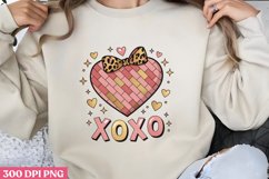 .XOXO 2 PNG, Retro Valentine Sublimation PNG Product Image 1