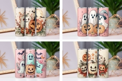 Doodle Halloween Tumbler Bundle, Cartoon Halloween Bundle Product Image 2