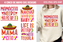 Tequila repeat SVG, Cinco De Mayo SVG Product Image 1