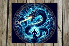 Chinese dragon | 8 Skinny tumbler sublimation designs Product Image 2