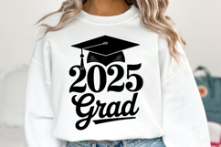 2025 Grad svg | Graduation Svg | Shirt Svg Product Image 2