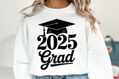 2025 Grad svg | Graduation Svg | Shirt Svg Product Image 2