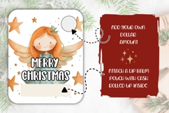 Cartoon Christmas Fairy Money Card, Christmas Gift Card Product Image 2
