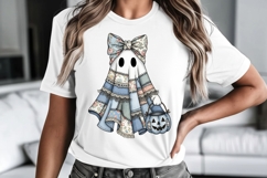 Retro Halloween Patchwork Clipart Product Image 2