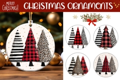 Mega Christmas Round Ornaments Bundle, Christmas Gift Tags Product Image 2