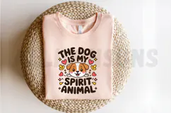 The Dog Is My Spirit Animal Cute Puppy Vector Design Product Image 2
