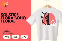 Solstice Flora Boho Floral Monogram Product Image 1
