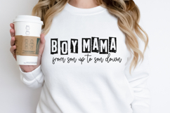 Boy Mama From Son Up to Son Down SVG Product Image 2