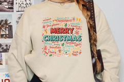 Merry Christmas Sublimation, Christmas Png Product Image 4