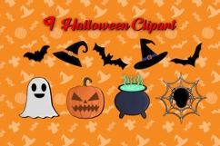 Halloween Clipart and Patterns Bundle Product Image 2