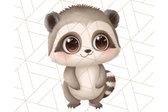 Cute Animal Clipart, Adorable Animal PNG Product Image 2