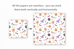 Halloween Seamless Pattern, Digital Paper Product Image 2