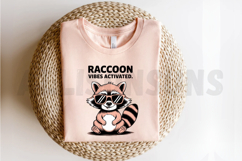 Cartoon Raccoon With Sunglasses Mascot Character Product Image 2