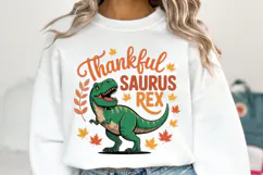Thankfulo Saurus Rex Svg | Thanksgiving Svg | Shirt Svg Product Image 1