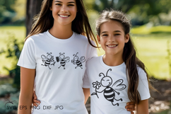 Cute Bee SVG files - 4 Variations Product Image 2